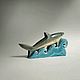 Wooden souvenir toy Shark on the Wave. Play sets. Shop Oleg Savelyev Sculpture (Tallista-1). My Livemaster. Фото №4