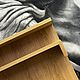 Заказать Полка подвесная SAGRADA. BULL WULL FURNITURE. Ярмарка Мастеров. . Стеллажи Фото №3