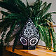 Интерьерный проекционный светильник "Metatron Black Crystal". Настольные лампы. Tesso Art:  Светильники и интерьер. Ярмарка Мастеров.  Фото №5