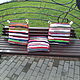 Tied pillows on a chair. Pillow. vyazanaya6tu4ka. My Livemaster. Фото №4