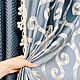Шторы голубой шелк Италия. Шторы. Шторы Anastasia Design. Интернет-магазин Ярмарка Мастеров.  Фото №2