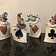 Винтаж: NAO by LLADRO  1280, 1281, 1282, 1283  Тузы , игральные карты. Статуэтки винтажные. Коллекция Frau Burd. Интернет-магазин Ярмарка Мастеров.  Фото №2