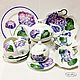 Painted porcelain tea Set Hydrangea, Tea & Coffee Sets, Kazan,  Фото №1