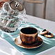 A couple of tea from the Siberian Cedar (Cup saucer) NC30, Mugs and cups, Novokuznetsk,  Фото №1