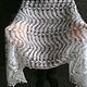 8s. Combined shawl, openwork shawl, warm, beautiful. Shawls1. orenbur (Orenbur). Online shopping on My Livemaster.  Фото №2