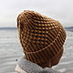 Шапка  женская вязаная зимняя с отворотом. Шапки. Ольга Торопова (Lelya_crochet). Интернет-магазин Ярмарка Мастеров.  Фото №2