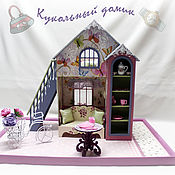 Куклы и игрушки handmade. Livemaster - original item Dollhouse-crib. Handmade.
