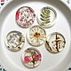 Transparent Buttons are Handmade from Resin Frozen Summer. Buttons. WonderLand. My Livemaster. Фото №8