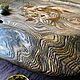 Чабань "Карпы кои". Подносы. Joyful Art wood. Ярмарка Мастеров.  Фото №5