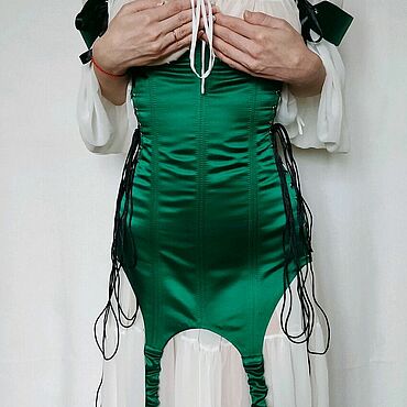 Удлинённый корсет с открытой грудью. Kosareva_Maria BRAND. Одежда женская ручной работы - Ярмарка Мастеров Одежда женская ручной работы. Ярмарка Мастеров - ручная работа Удлинённый корсет с открытой грудью. Handmade.