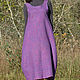 Felted sleeveless dress Purple star". Dresses. Elena Sereda. My Livemaster. Фото №6