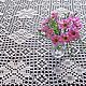 tablecloth handmade  hemstitched table cloth  table-cover