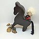 Jigit on a horse wooden toy. Waldorf Dolls & Animals. Shop Grizunok teether. Online shopping on My Livemaster.  Фото №2