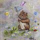 Embroidered stitch pattern mouse William. Pictures. Irina  Art embroidery. My Livemaster. Фото №4