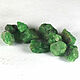 Garnet green hydrogrossular. Crystals. Dryad. Online shopping on My Livemaster.  Фото №2