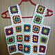vest: Tank top made of granny squares. Childrens vest. Lace knitting workshop. Lidiya.. My Livemaster. Фото №5