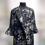Одежда handmade. Livemaster - original item coat: Summer coat Evening in warm colors. Handmade.