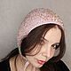 Order Cap with sequins female adult cap-cap. Scarfland. Livemaster. . Hood Фото №3