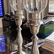 Винтаж: РЕЗЕРВ! Комплект старинных настенных светильников - 3 шт