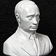 Заказать Бюст из гипса  Путин (белый). Дом ремёсел. Ярмарка Мастеров. . Статуэтки Фото №3