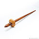Order Tibetan support Spindle for spinning Siberian cherry Wood#B33. ART OF SIBERIA. Livemaster. . Spindle Фото №3