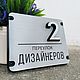 Адресная табличка ХТ80, Таблички, Ростов-на-Дону,  Фото №1