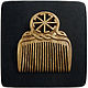 Order Peine de madera con símbolo de KOLOVRAT. Magic wood. Livemaster. . Combs Фото №3