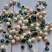 Украшения handmade. Livemaster - original item Necklace made of artificial pearls, beads. Handmade.