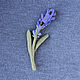 Brooch 'Lavender', the original decoration. Brooches. NatashaKun. My Livemaster. Фото №6