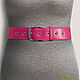 Belt '3.5 cm' made of genuine leather/suede (any color), Straps, Podolsk,  Фото №1