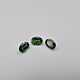 Chromdiopside oval 6h8 mm (1,2 Ct). Cabochons. Zhemchuzhina. Интернет-магазин Ярмарка Мастеров.  Фото №2