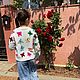 Мастер-класс: по вязанию спицами кофточки с бабочками. Мастер-классы. Вязаные зарисовки. МК по вязанию.. Интернет-магазин Ярмарка Мастеров.  Фото №2