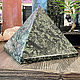 Крупная пирамида крокодиловой яшмы. Атрибутика субкультур. Alexandr Smirnov. Интернет-магазин Ярмарка Мастеров.  Фото №2