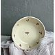 Тарелочки с отпечатком цветка очитка. Тарелки. Darika Ceramics |Керамика. Ярмарка Мастеров.  Фото №4