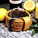 Ремешок для часов "Лимончелло". Ремешок для часов. Олег Мачуков (luckystrap). Интернет-магазин Ярмарка Мастеров.  Фото №2