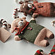 Мастер-класс по вязанию пряничного оленя крючком. Схемы вязания. Straw Animals. Ярмарка Мастеров.  Фото №5