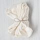Pañuelos de papel de seda de color blanco Natural 10 gr. Uzbekistán. Fiber. KissWool. My Livemaster. Фото №4