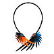 Order Necklace 'Two wings'. Ксения (by Popova). Livemaster. . Necklace Фото №3