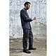 Заказать Костюм мужской из конопляного холста Canvas Hemp Farmer Suit Grey. VÄN Studio. Ярмарка Мастеров. . Костюм мужской Фото №3