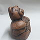 Bear with fish. Figurine. sah-archaic. Online shopping on My Livemaster.  Фото №2