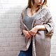 Жилет из шерсти женский вязаный серый 48-52 размер. Жилеты. AccessoriesWool мягко и комфортно. Ярмарка Мастеров.  Фото №13