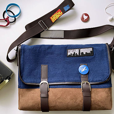 Ярмарка Мастеров - ручная работа Сумка Макс Колфилд из игры Life is Strange. Handmade.