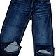 Винтаж: Джинсы  the straight jeans от брэнда C&A. Брюки винтажные. Mishutkino-detstvo. Ярмарка Мастеров.  Фото №7