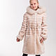 Muton fur coat with cross stripes 'Yakutyanka', Childrens outerwears, Pyatigorsk,  Фото №1