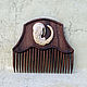 Order Wooden comb for hair signs of the zodiac 'Virgo'!. CreationSergea. Livemaster. . Combs Фото №3
