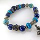 б34 Bracelet with lapis lazuli and Turkmenistan 'Dorje'. Bead bracelet. Garuda. Online shopping on My Livemaster.  Фото №2