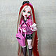 Заказать Кукла ООАК Monster High Дракулаура. Елена. Ярмарка Мастеров. . Интерьерная кукла Фото №3