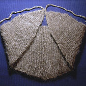 Аксессуары handmade. Livemaster - original item Knitted belt with ties Kerchief. Handmade.