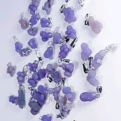 Материалы для творчества handmade. Livemaster - original item Grape chalcedony, spherulites ( pendants ) Indonesia, Sulawesi Island. Handmade.