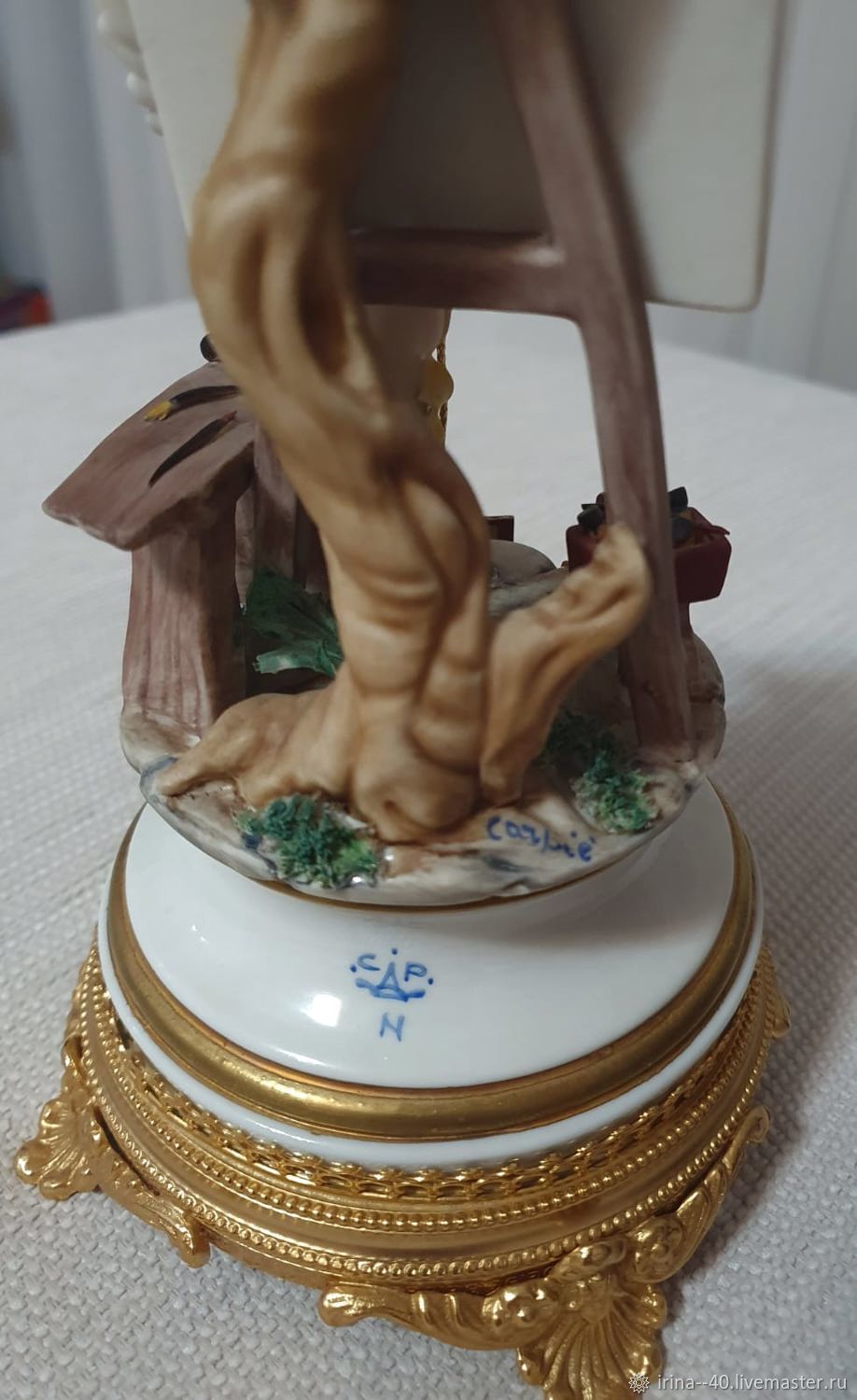 Винтаж: Статуэтка "Путти художник", Capodimonte, Италия, 1960 в ...